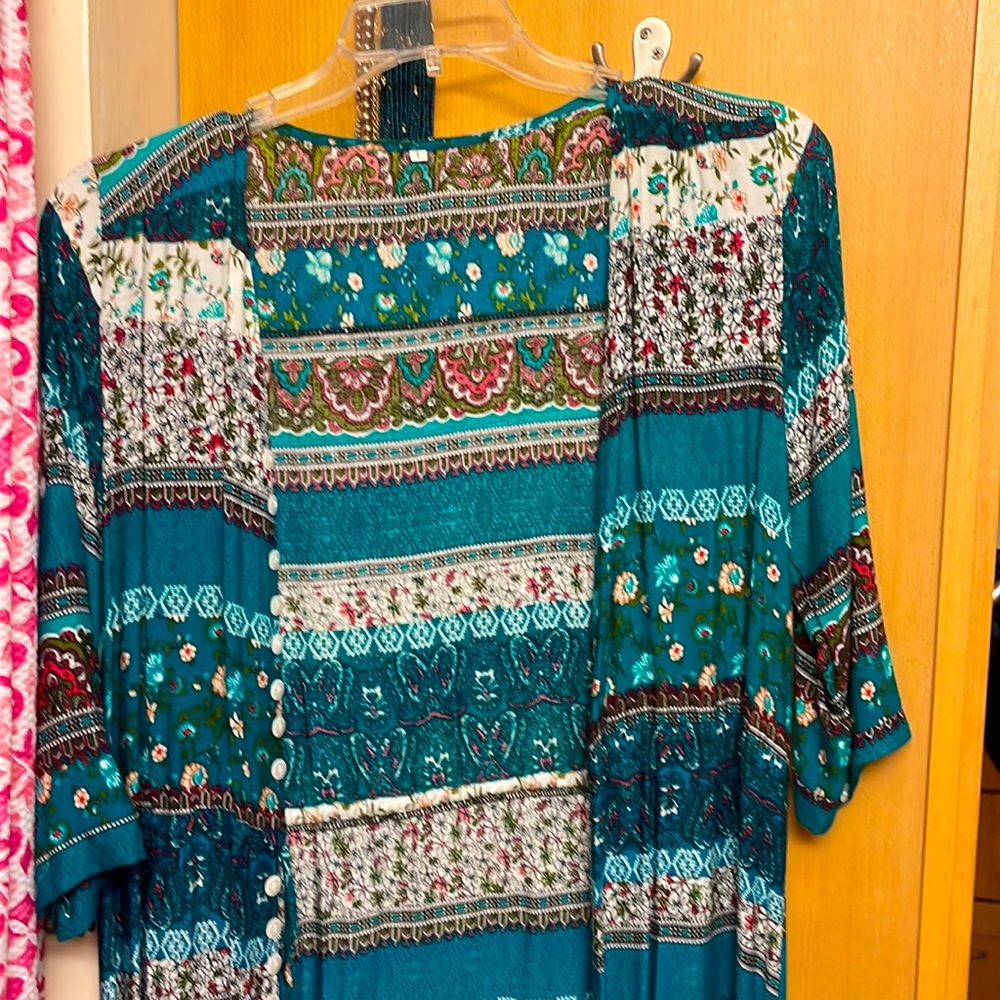 New Long Cardigan Dress